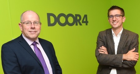 L R Peter Rooney of Enterprise Venutures and Leon Calverley of Door4