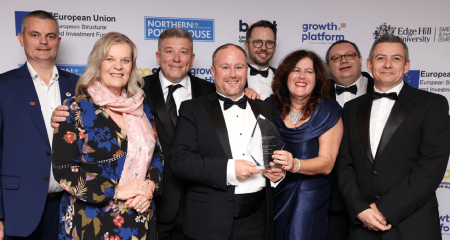 Winners of Edge Hills North West SME Growth Innovation Awards 2022