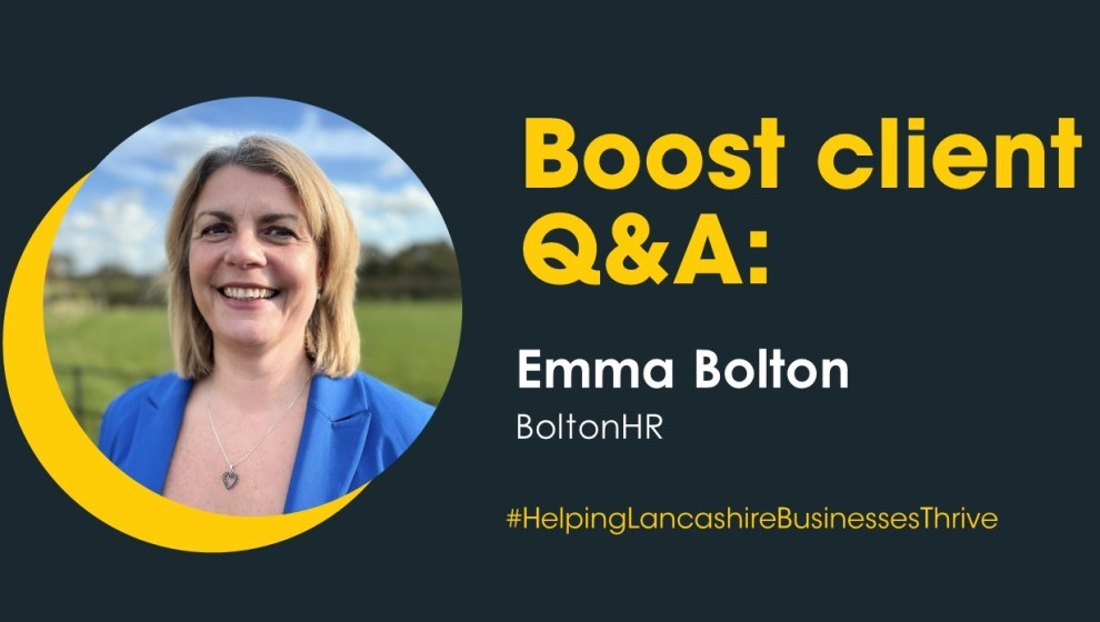 Boost Q&A Emma Bolton