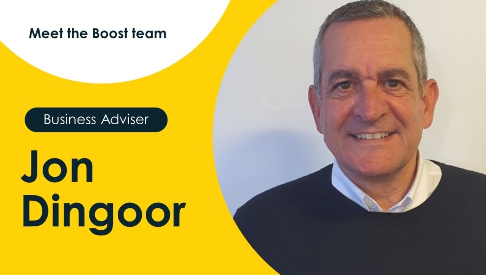 Jon Dingoor Boost business adviser